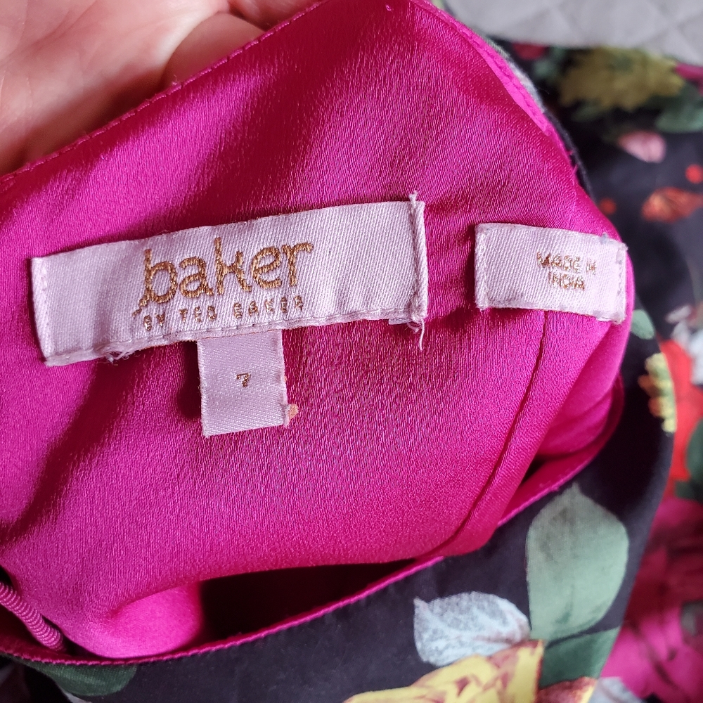 Baker by Ted Baker girls floral dress
 Size 7 - Picture 8 of 12